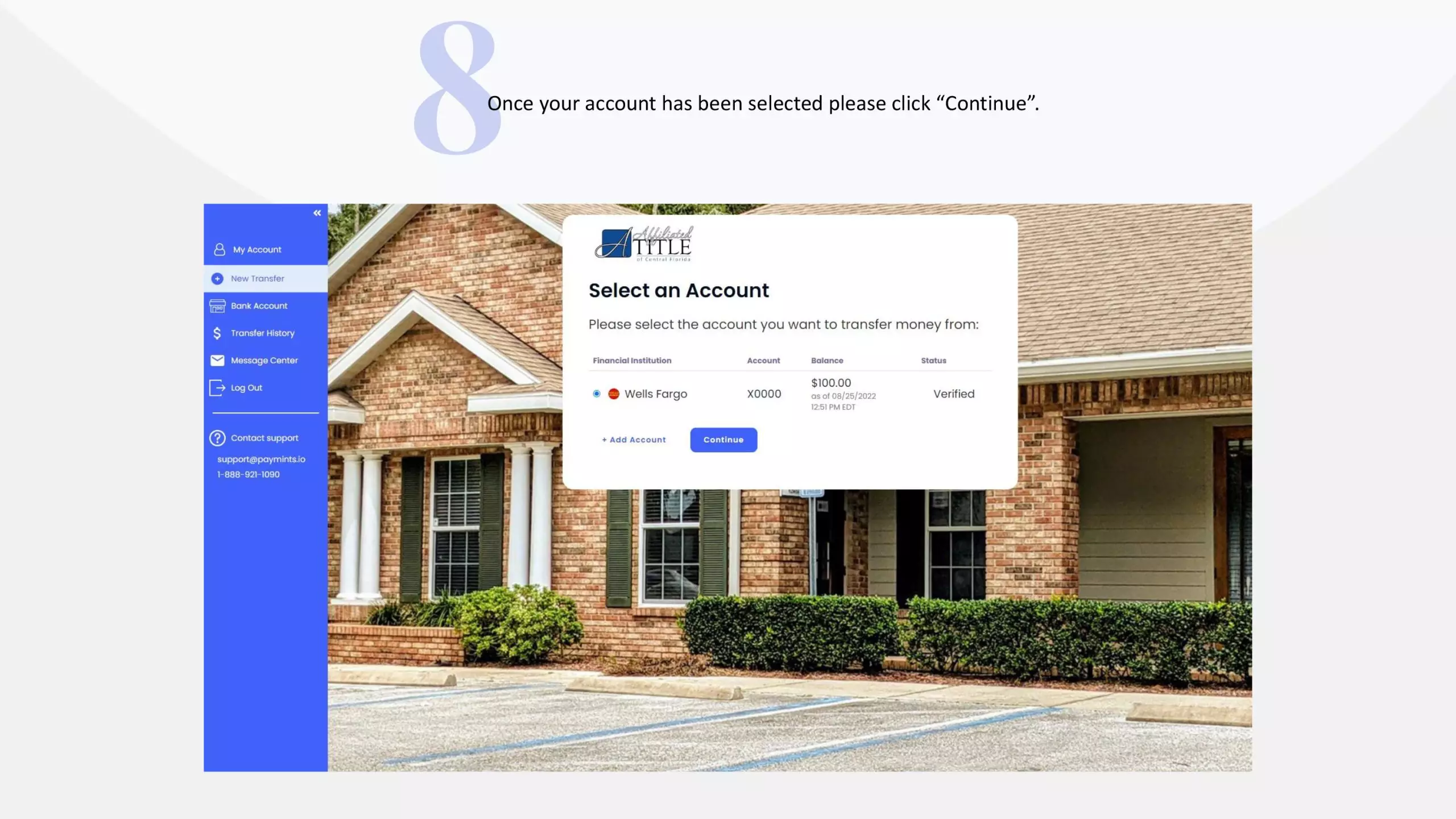 Affiliated Title ePay Client Transfer Instructions 9